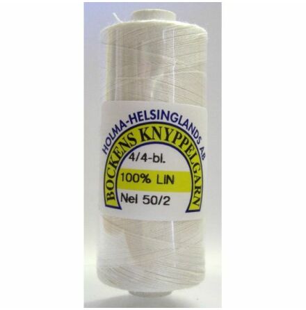 50/2  helblekt lingarn